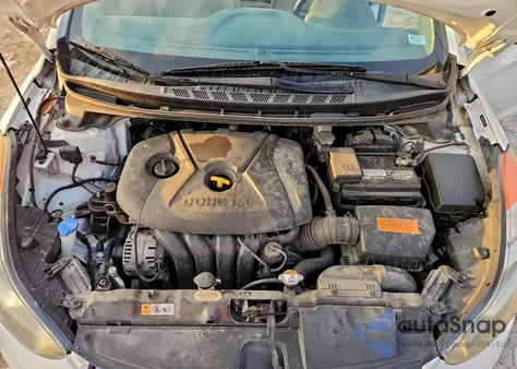 2013 Hyundai Elantra Gls из США, поврежденный, VIN 5NPDH4AE7DH289186